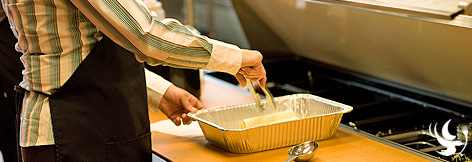Making meals in the store