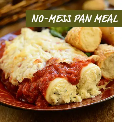 Cheese Lovers Manicotti