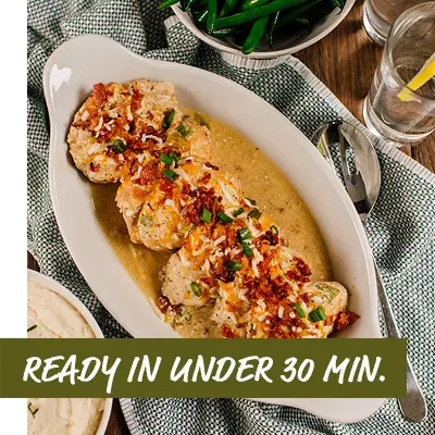 Pub Style Chicken with Mashed Potatoes