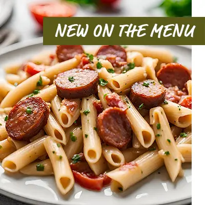 Smoked Sausage Penne Pasta