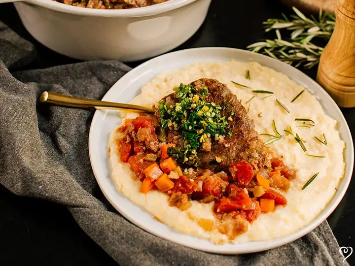 Osso Buco Steak with Gremolata
