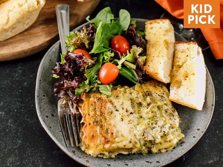 Pesto Chicken Lasagna