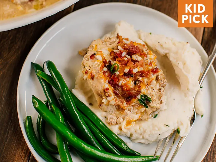 Pub Style Chicken with Mashed Potatoes