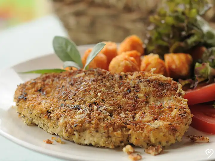 Sage Crusted Pork Chops