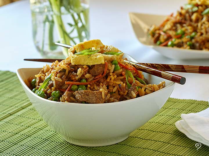 Sizzling Sirloin Beef Fried Rice