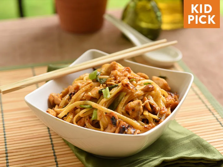Cashew Chicken with Noodles