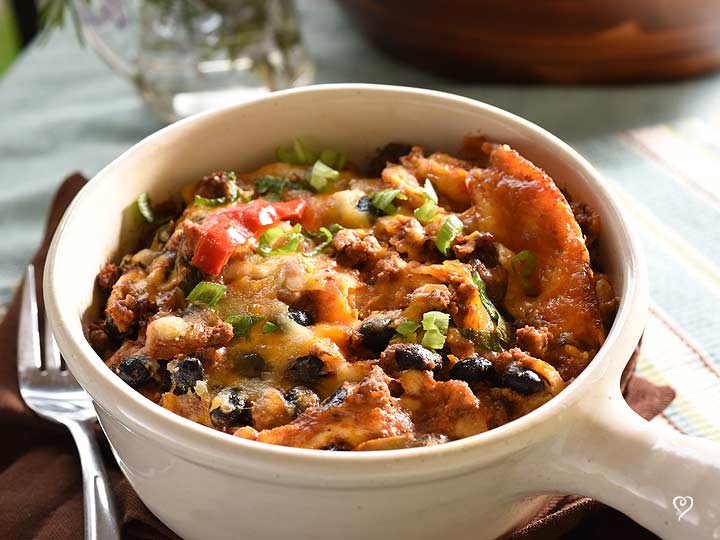 Mexican Tortilla Lasagna