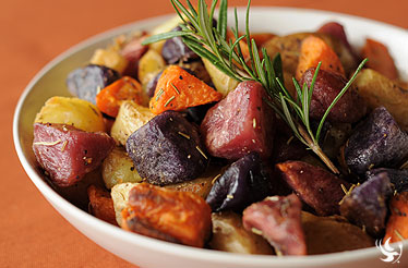 Roasted Heirloom Potatoes