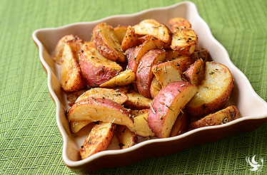 Rosemary Garlic Potato Wedges